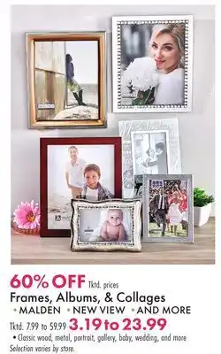 Boscov's Frames, Albums, & Collages offer