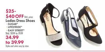 Boscov's Ladies Dress Shoes offer