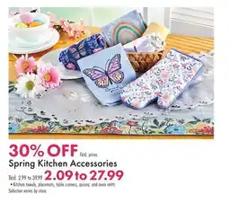 Boscov's Spring Kitchen Accessories offer