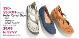 Boscov's Ladies Casual Shoes offer