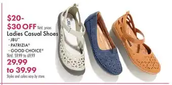 Boscov's Ladies Casual Shoes offer