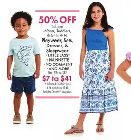 Boscov's Infants, Toddlers, & Girls 4-16 Playwear, Sets, Dresses, & Sleepwear offer