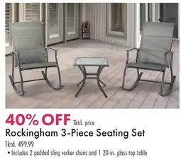 Boscov's Rockingham 3-Piece Seating Set offer