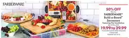 Boscov's FARBERWARE Build-a-Board Serveware offer