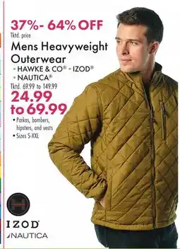 Boscov's Mens Heavyweight Outerwear offer