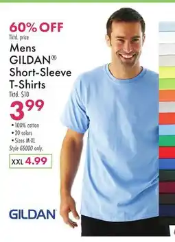 Boscov's Mens GILDAN Short-Sleeve T-Shirts offer