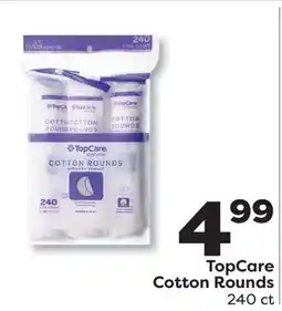 Weis Markets TopCare Cotton Rounds offer