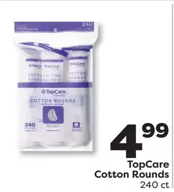 Weis Markets TopCare Cotton Rounds offer