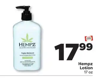 Weis Markets Hempz Lotion offer