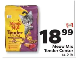 Weis Markets Meow Mix Tender Center offer