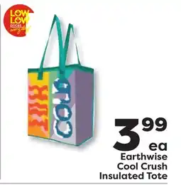 Weis Markets Earthwise Cool Crush Insulated Tote offer