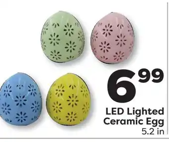 Weis Markets LED Lighted Ceramic Egg offer