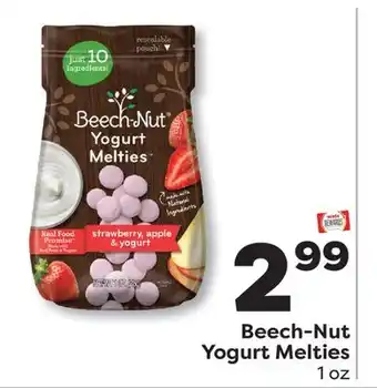 Weis Markets Beech-Nut Yogurt Melties offer