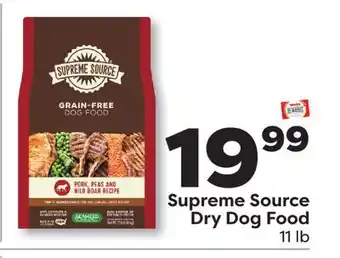 Weis Markets Supreme Source Dry Dog Food offer