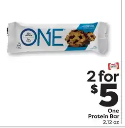 Weis Markets One Protein Bar offer