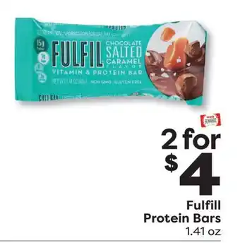 Weis Markets Fulfill Protein Bars offer