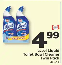 Weis Markets Lysol Liquid Toilet Bowl Cleaner Twin Pack offer