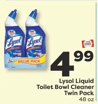 Weis Markets Lysol Liquid Toilet Bowl Cleaner Twin Pack offer