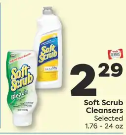 Weis Markets Soft Scrub Cleansers offer