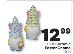 Weis Markets LED Ceramic Easter Gnome offer