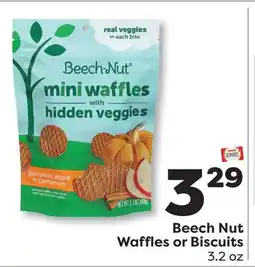 Weis Markets Beech Nut Waffles or Biscuits offer