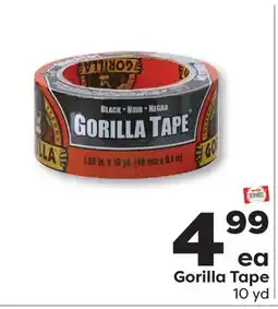 Weis Markets Gorilla Tape offer