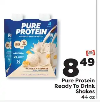 Weis Markets Pure Protein Ready To Drink Shakes offer