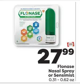 Weis Markets Flonase Nasal Spray or Sensimist offer