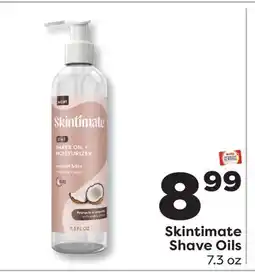 Weis Markets Skintimate Shave Oils offer