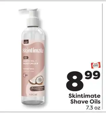 Weis Markets Skintimate Shave Oils offer