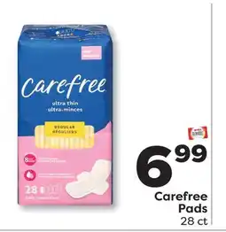 Weis Markets Carefree Pads offer