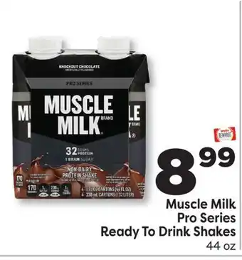 Weis Markets Muscle Milk Pro Series Ready To Drink Shakes offer