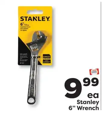 Weis Markets Stanley 6 Wrench offer