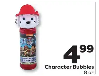 Weis Markets Character Bubbles offer