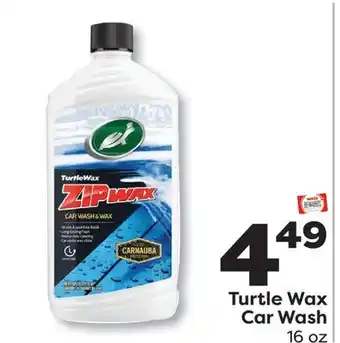 Weis Markets Turtle Wax Car Wash offer