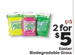 Weis Markets Easter Biodegradable Grass offer