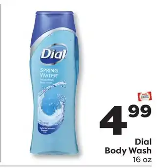 Weis Markets Dial Body Wash offer