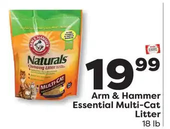 Weis Markets Arm & Hammer Essential Multi-Cat Litter offer