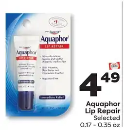 Weis Markets Aquaphor Lip Repair offer