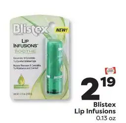 Weis Markets Blistex Lip Infusions offer