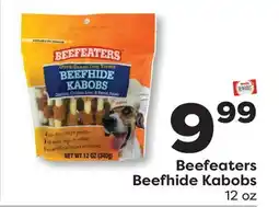 Weis Markets Beefeaters Beefhide Kabobs offer