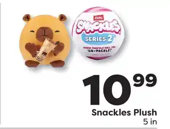 Weis Markets Snackles Plush offer