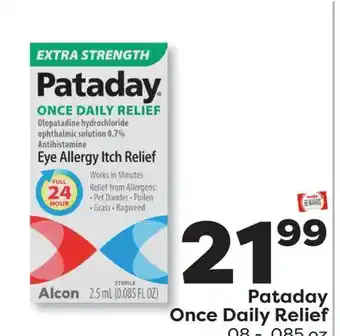 Weis Markets Pataday Once Daily Relief offer