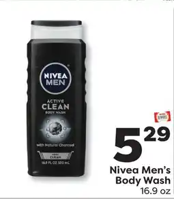 Weis Markets Nivea Men's Body Wash offer