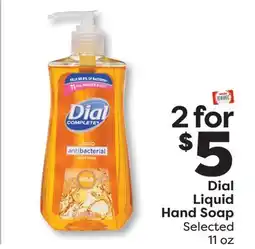 Weis Markets Dial Liquid Hand Soap offer