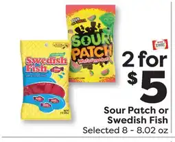 Weis Markets Sour Patch or Swedish Fish offer