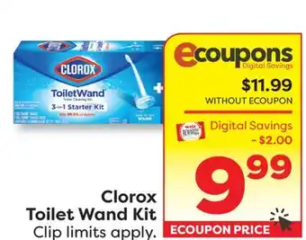 Weis Markets Clorox Toilet Wand Kit offer