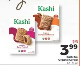 Weis Markets Kashi Go Organic Cereal offer