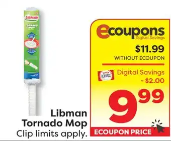 Weis Markets Libman Tornado Mop offer