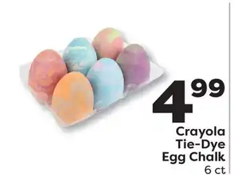 Weis Markets Crayola Tie-Dye Egg Chalk offer